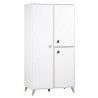 ARMOIRE 1 GRANDE PORTE, 2 PETITES PORTES OSLO BO