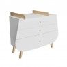 COMMODE A LANGER BLANCHE