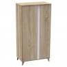 ARMOIRE 2 PORTES BLANC LIN NOVA