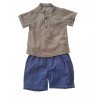 ENSEMBLE GARCON CHEMISE & SHORT