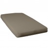 DRAP HOUSSE TAUPE - 60X120CM - JERSEY CARDE 130GR/