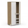 ARMOIRE 2 PORTES NAILI