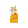 DOUDOU CHAT JAUNE