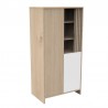 ARMOIRE 2 PORTES BLANC