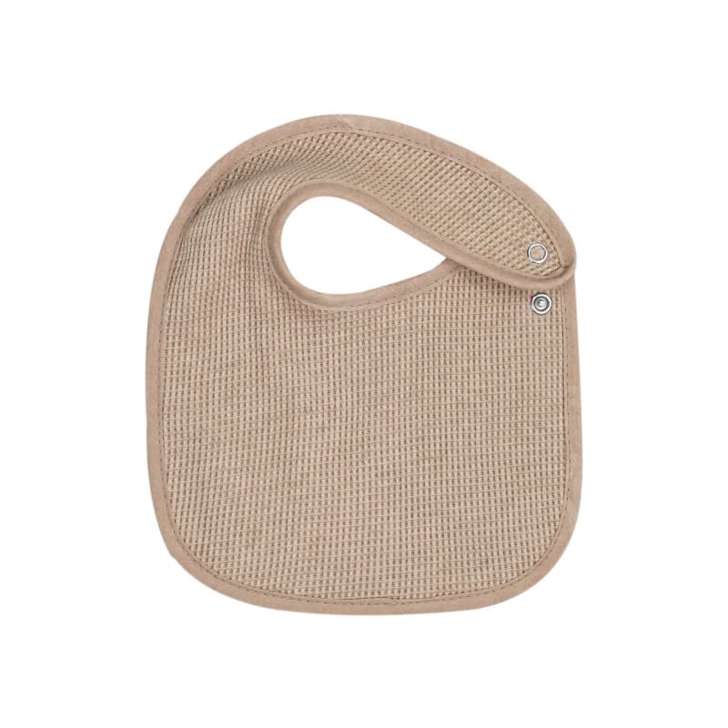 Bavoirs Naissance X6 -nid d'Abeille, beige/ chocolat 0-4m trois kilos sept p-24 — vue 3 sur 5