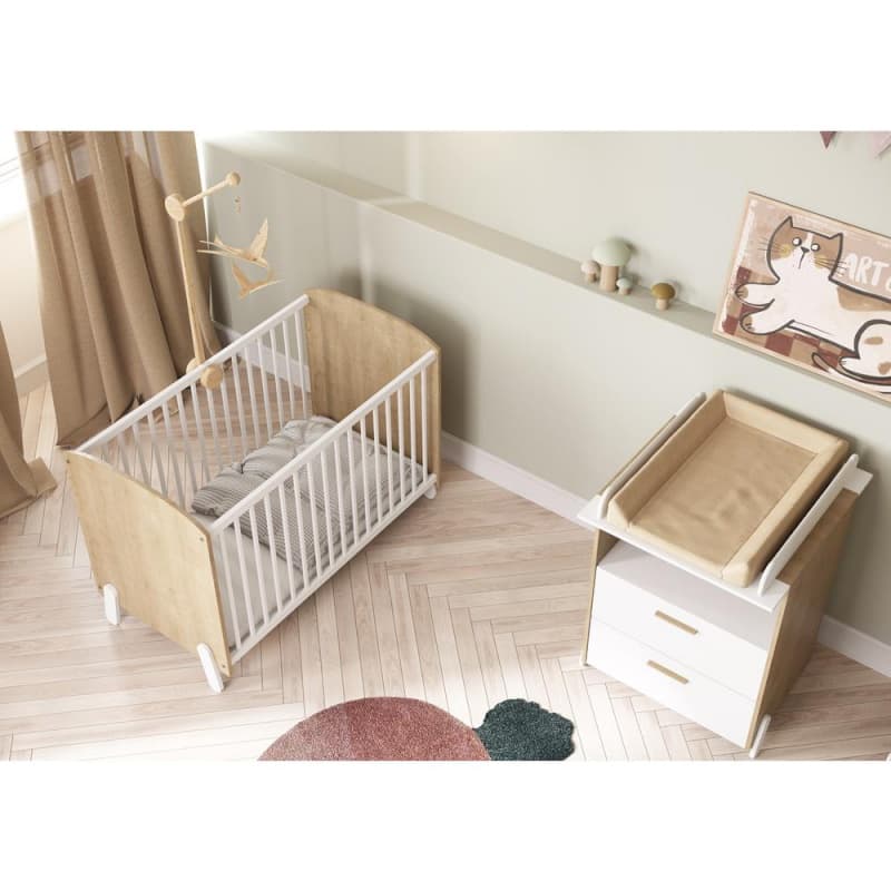 Naili Duo Lit 60*120 + Commode/pal — vue 3 sur 4