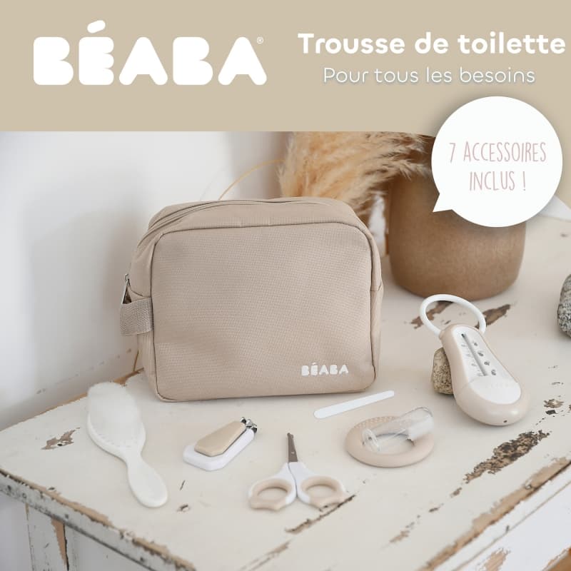 Trousse de Toilette 7 Accessoires, argile beaba — vue 2 sur 5