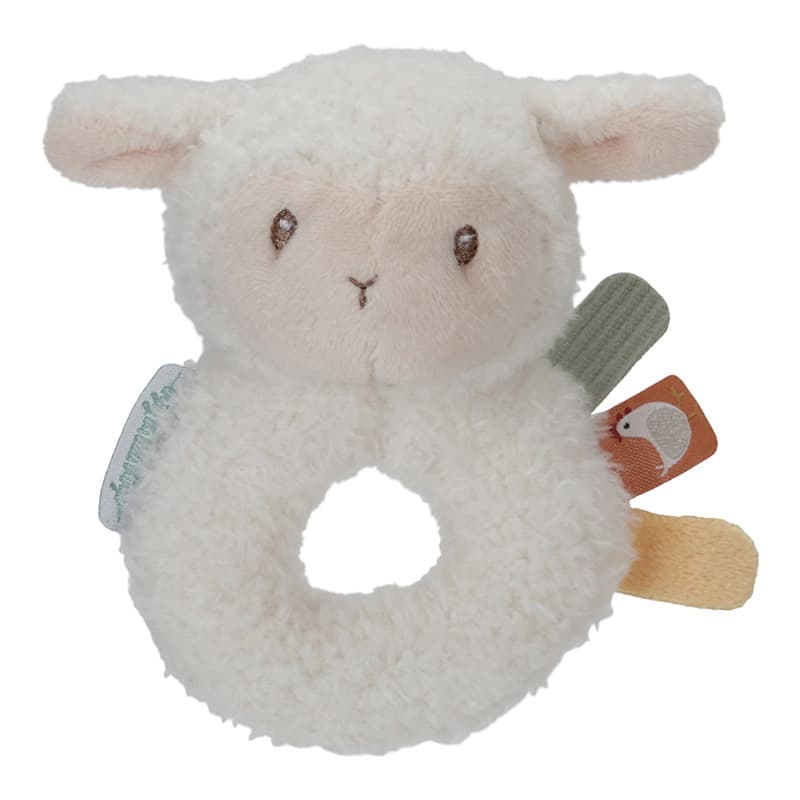 Hochet Anneau Souple Mouton, 0m+ little farm little dutch 05-24 — vue 1 sur 3
