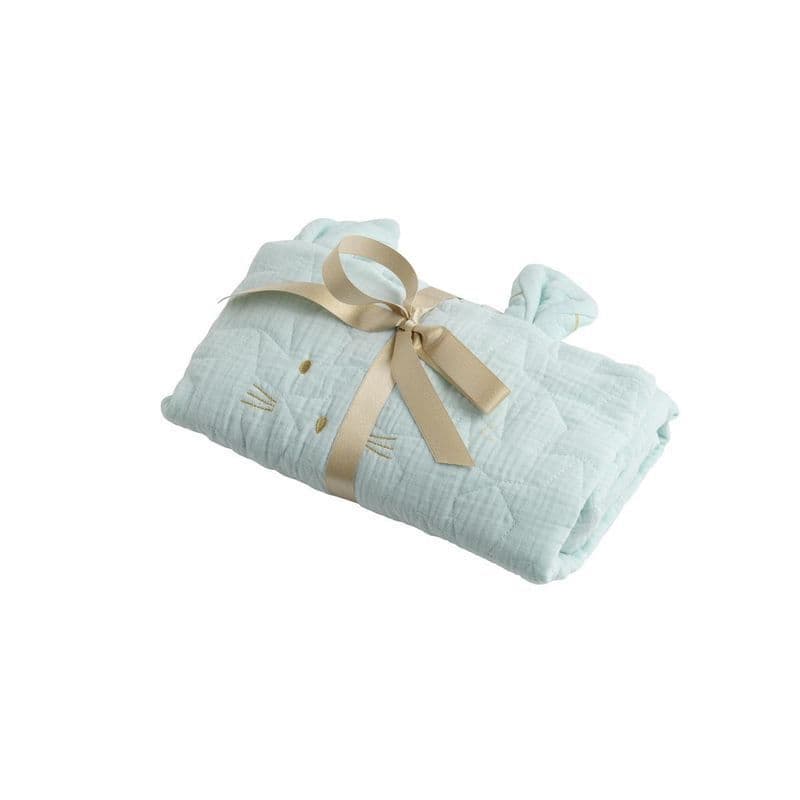 Housse Matelas a Langer Rectangle Aqua, original bleu aqua bleu aqua 80 x 60 x 2 — vue 2 sur 2