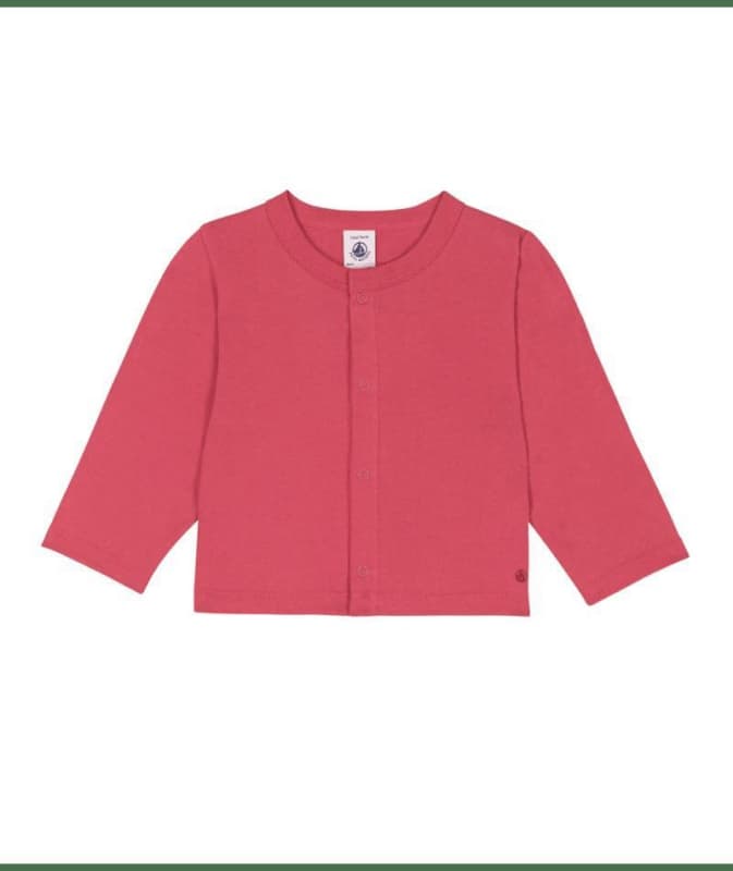 Cardigan, peonia 6m pe2025 selectif mid season petit bateau p-25 e-25