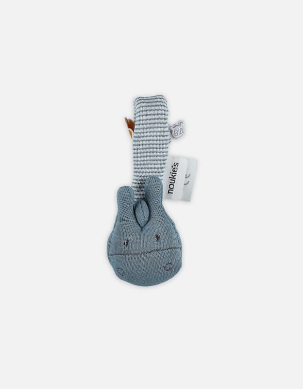 N-p-l Paco Bleu Attache-sucette Coton Bio, bleu permanent — vue 1 sur 3