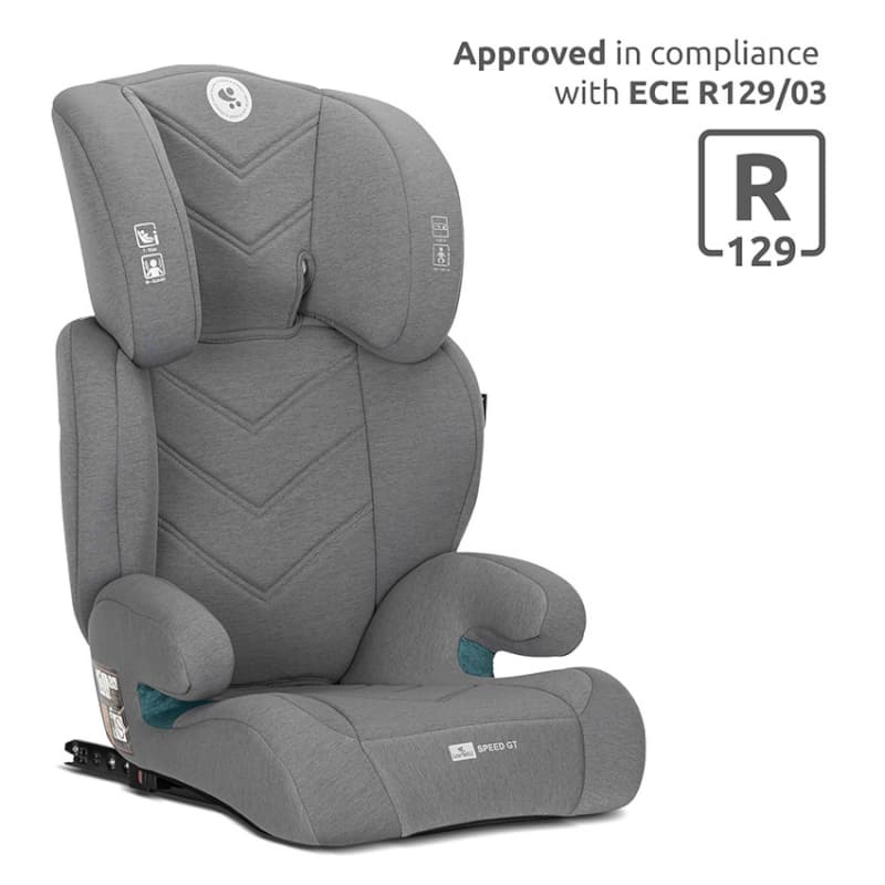Siege-auto Speed Gt Isofix, noir 100-150cm lorelli — vue 4 sur 6