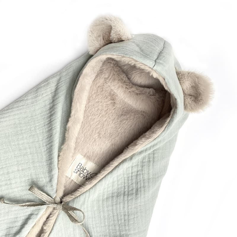 Couverture Polaire Teddy Sage Powder, 2022 — vue 1 sur 2