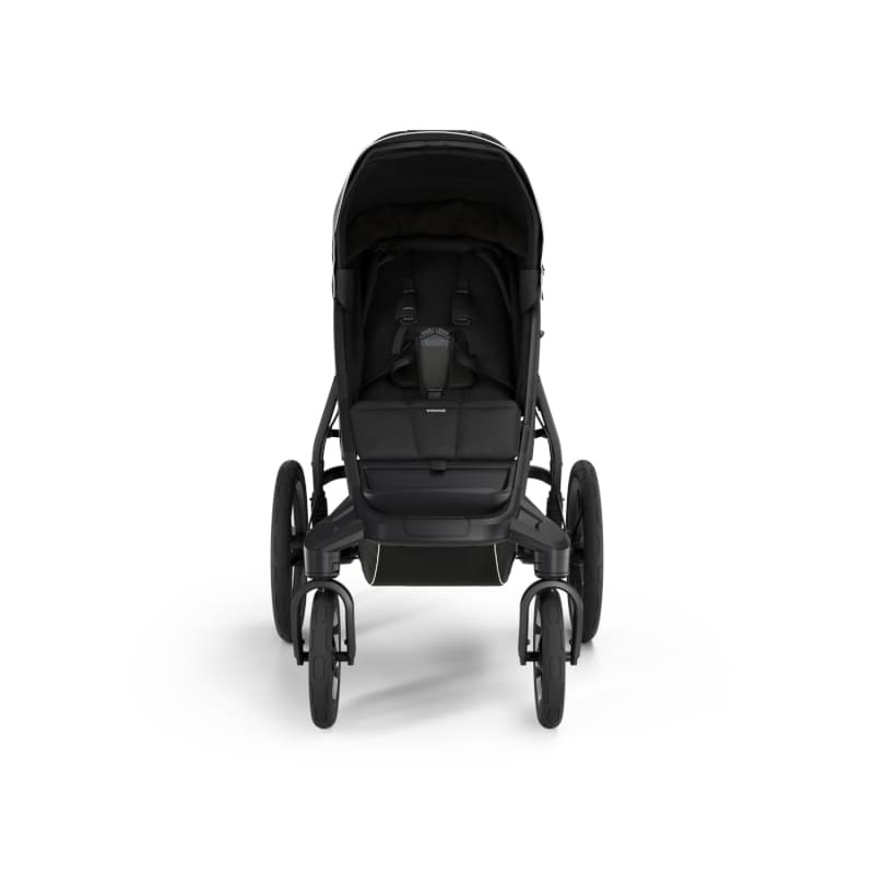 Poussette Urban Glide 4-wheel, mid blue active with kids thule — vue 4 sur 5
