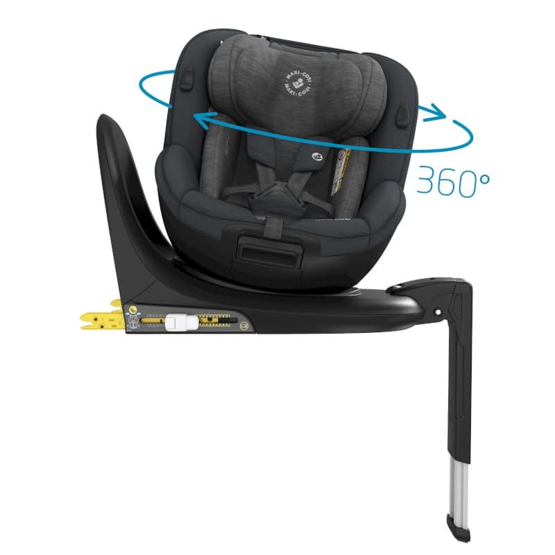 Gr0+/1 Mica Authentic Graphite, maxi-cosi — vue 4 sur 4