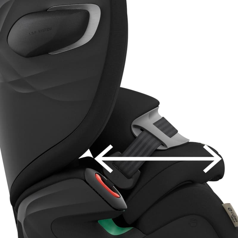 Siege-auto Pallas G I-size Plus, moon black gr 1/2/3 gold cybex 07-24 — vue 3 sur 5