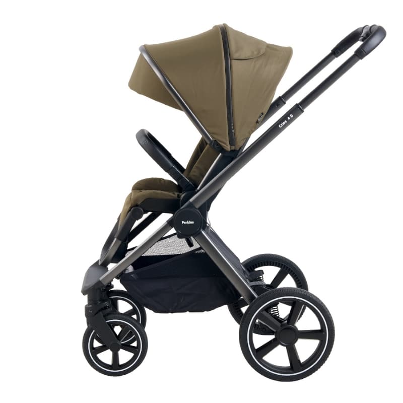 Crios 4.0 Olive + Habillage de Pluie, roulant pericles olive — vue 3 sur 5