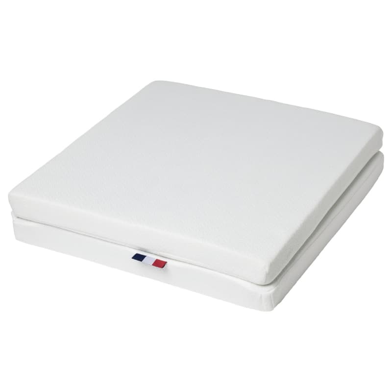 Matelas Pliant 24kg/m3, pliant little band blanc 60x120x5cm 2022 — vue 2 sur 3