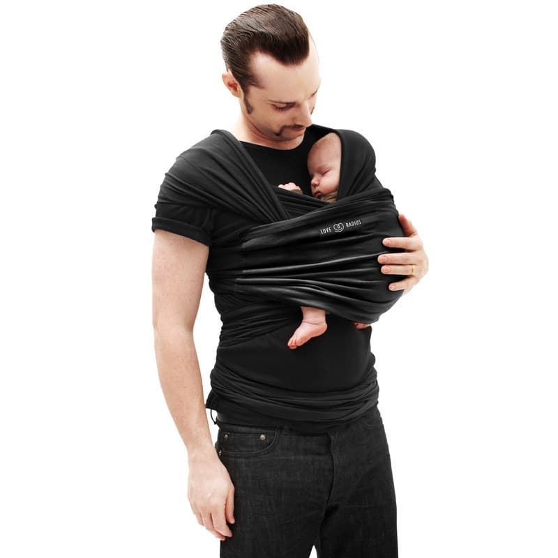 Echarpe l'Originale, portage love radius par jpmbb noire poche noire pe — vue 5 sur 5
