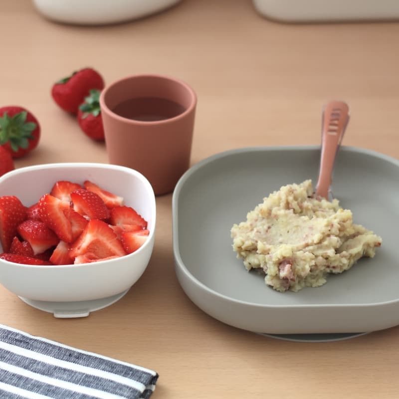 Coffret Repas Silicone 4 Pcs, terracota beaba 25/01 — vue 4 sur 5