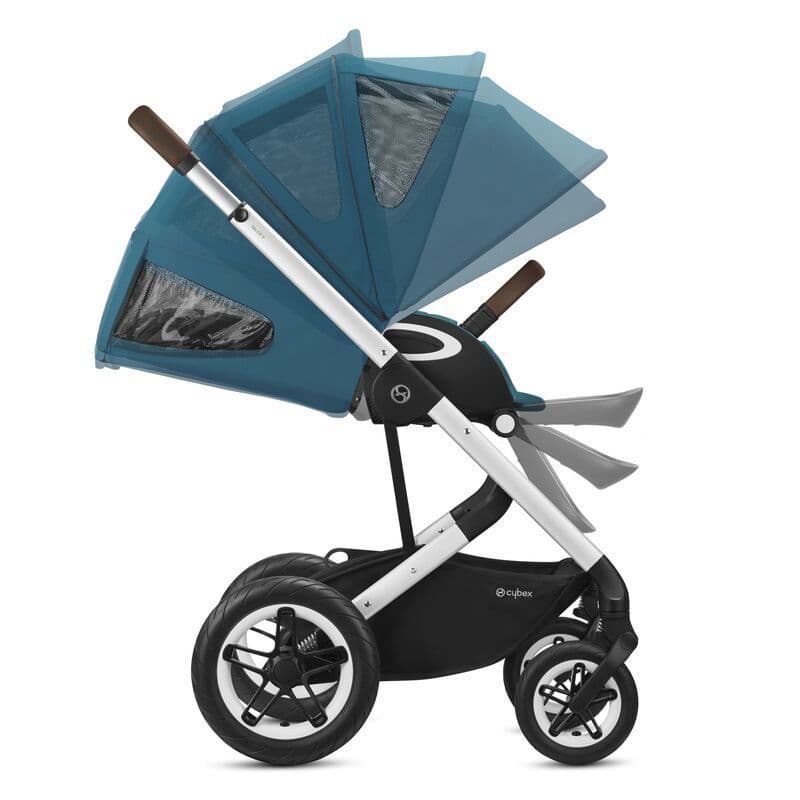 Poussette Talos S Lux Slv River Blue, gold 2021 — vue 5 sur 5