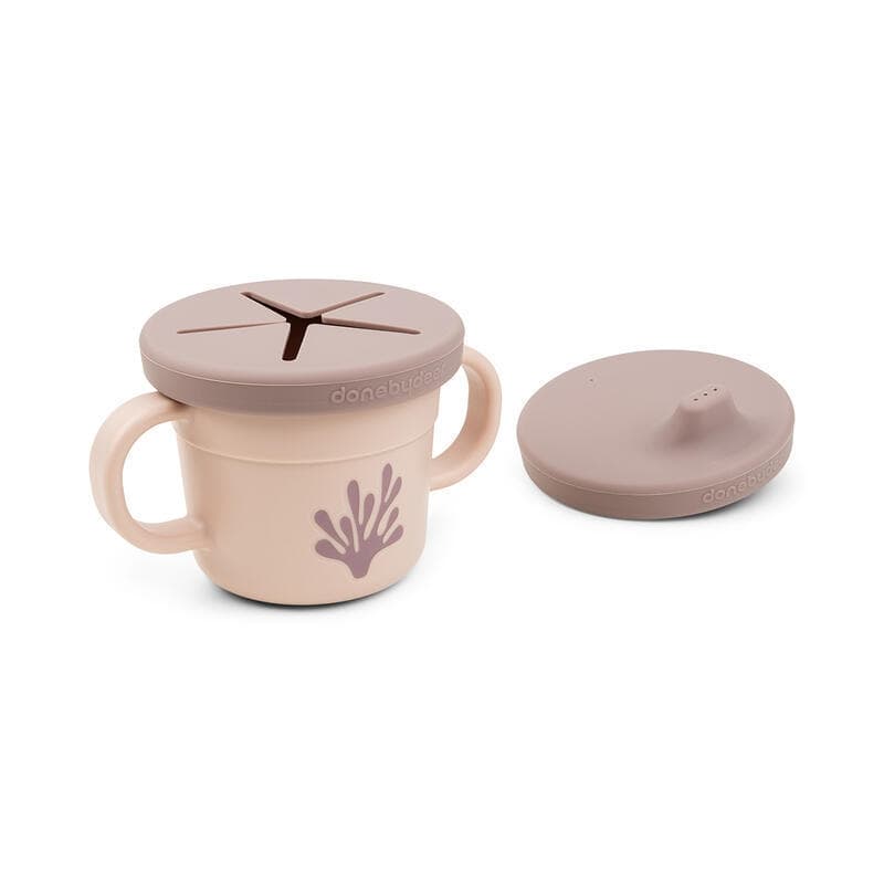 Foodie Tasse Apprentissage&snack Wally, rose done by deer news aw 2023 — vue 1 sur 5