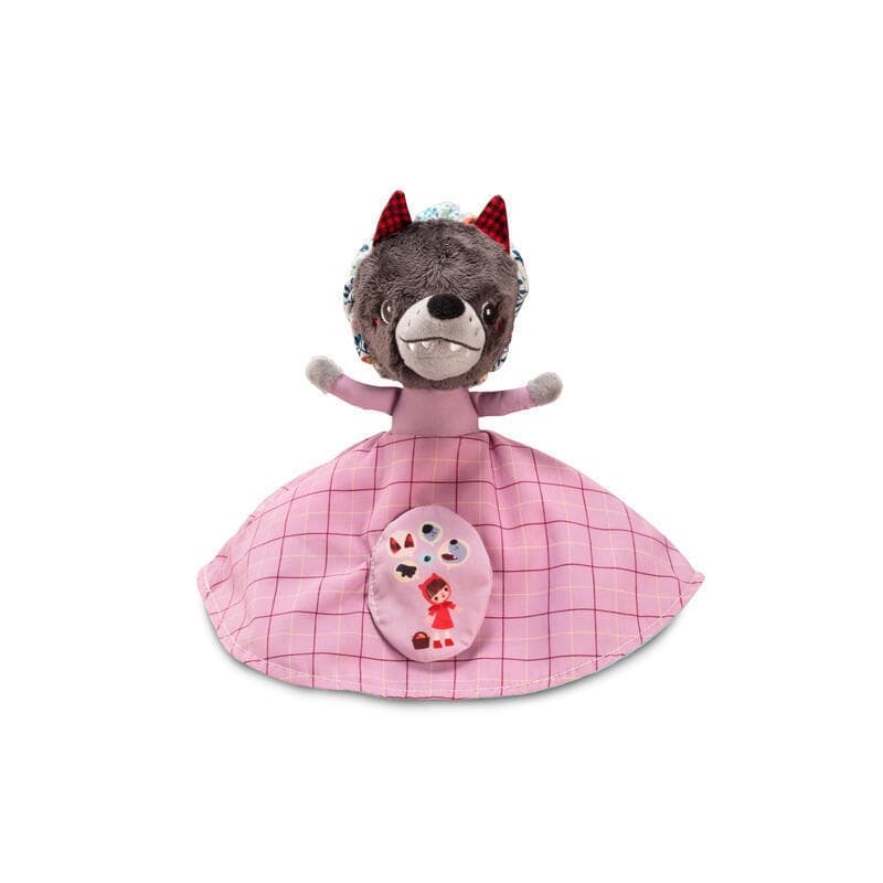 Chaperon Rouge Marionnette Reversible, chaperon rouge lilliputiens multicolore a-22 — vue 4 sur 5