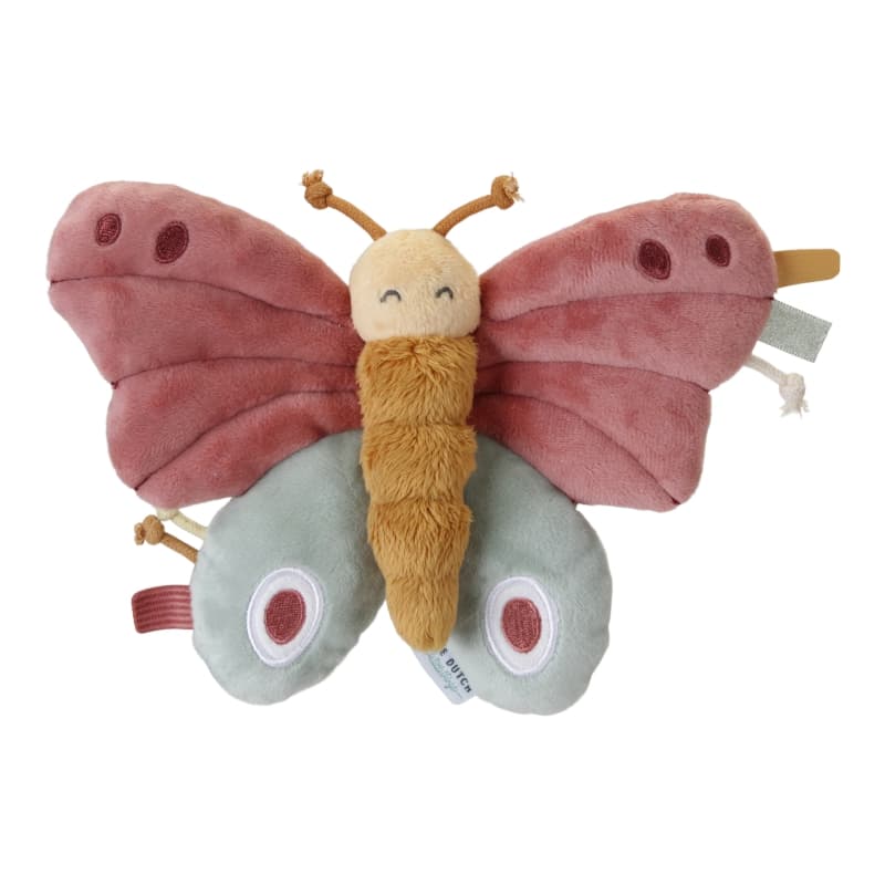 Doudou Activites Papillon, rose 0m+ flowers & butterflies little dutch 05-24 — vue 1 sur 3