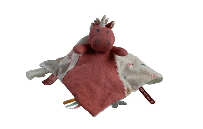 L&j Lina Doudou Mousseline, rose fonce permanent — vue 2 sur 3