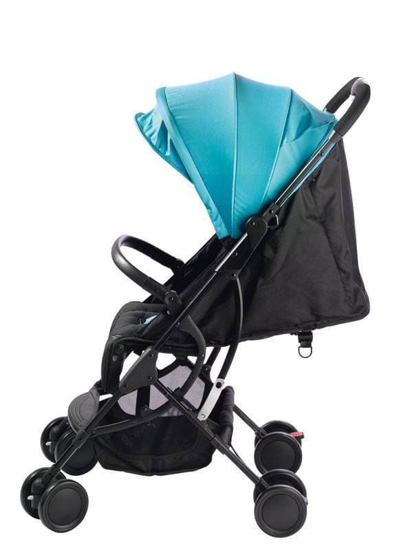Poussette Compacte Kompak Bleu Atoll, bebe9reference — vue 3 sur 5