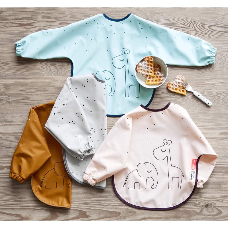 Bavoir a Manches, 6-18 Mois, Dreamy Dots, dreamy rose