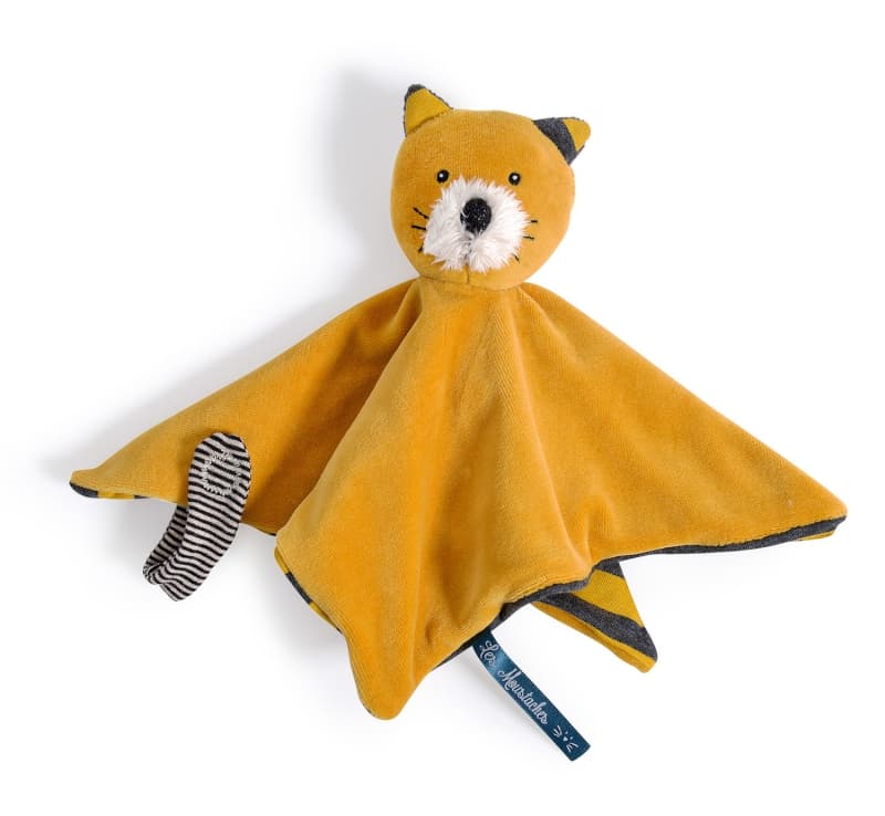 Doudou Chat Moutarde Lulu les Moustaches, les moustaches 2021 — vue 2 sur 2