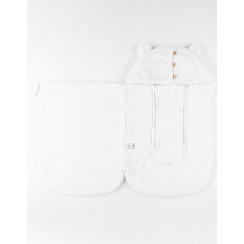 Nid d'Ange Fausse Fourrure, blanc mix & match permanent — vue 1 sur 2