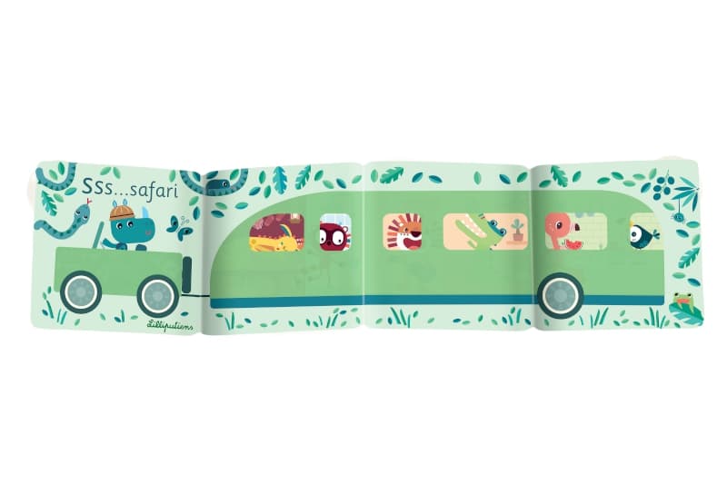 Sss...safari Jungle Panneau Magique, vert — vue 2 sur 3