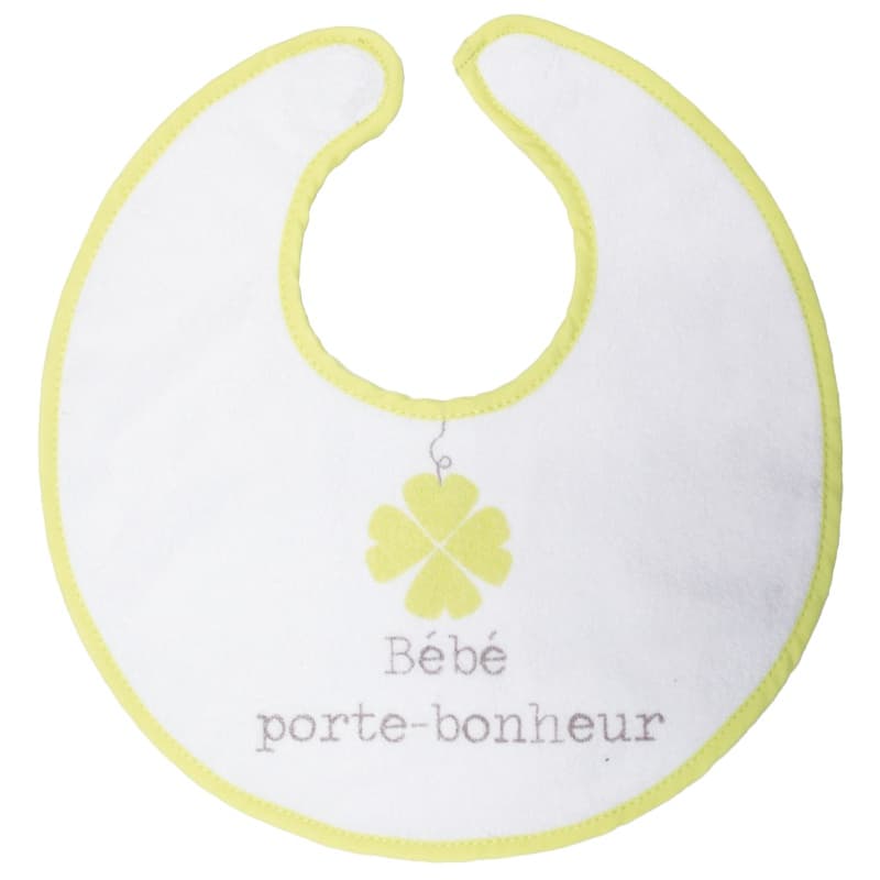 Bavoir Naissance, 27x28 per trefle — vue 2 sur 2