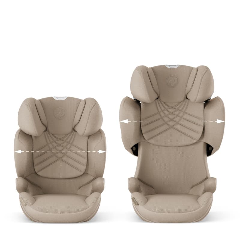 Siege Auto Solution T I-fix Plus, cozy beige gr 2/3 platinum cybex 07-24 — vue 3 sur 5