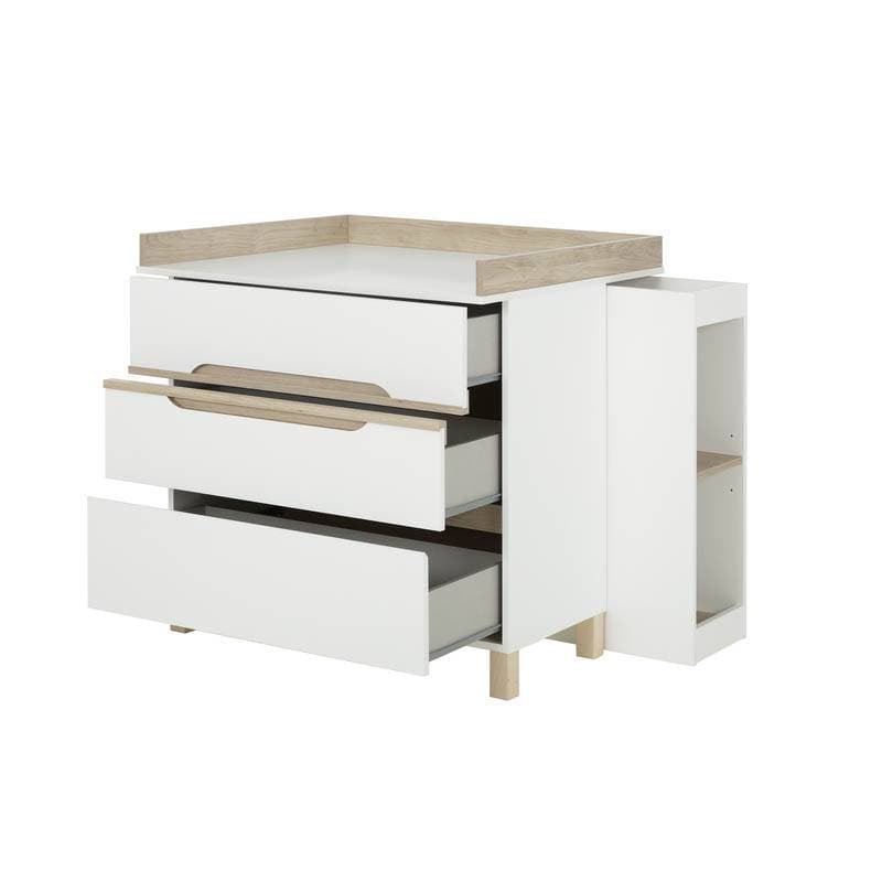 Celeste Petite Bibliotheque Mobile, celeste galipette blanc — vue 2 sur 3