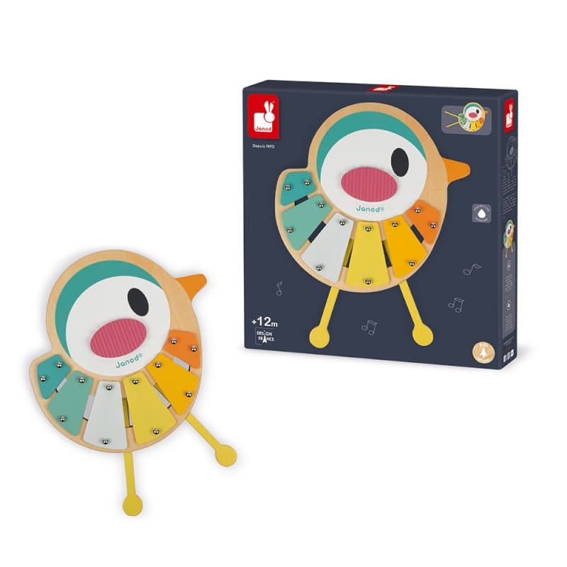 Xylo Oiseau Pure, jouets d'eveil janod 2022 — vue 3 sur 4