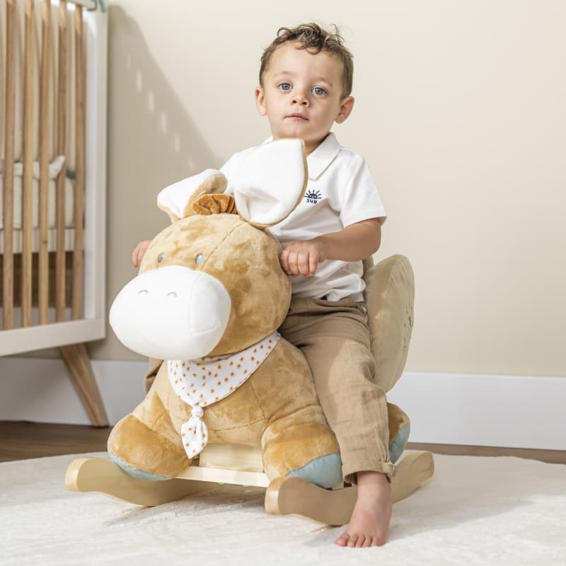 F&l Bascule Ane Leo, felix&leo nattou multicolore e-24 — vue 2 sur 2