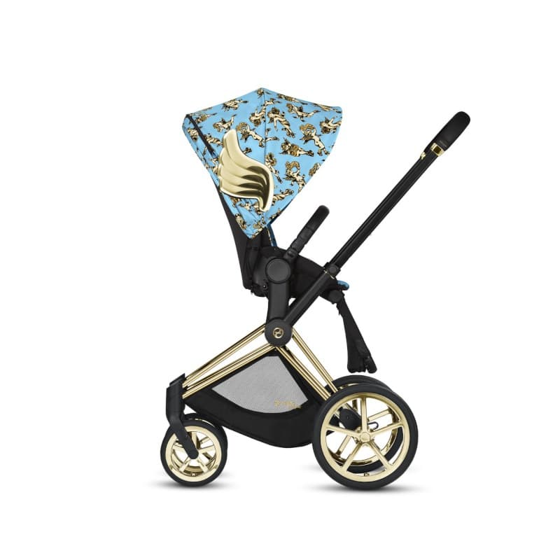 Poussette Priam Cherub Blue Par Jeremy Scott, cybex by jeremy scott cherub - 2020 — vue 2 sur 3