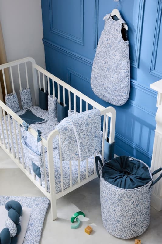 Protections de Barreaux X10, blanc bleu foret enchantee bb&co — vue 5 sur 5