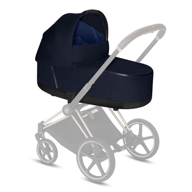 Nacelle de Luxe Priam Midnight Blue Plus, platinum 2021 — vue 1 sur 3