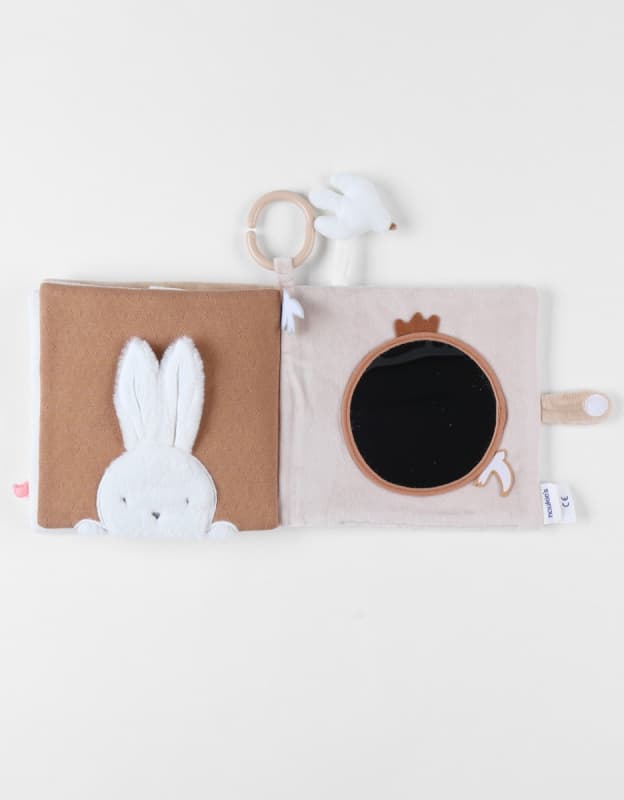 B&m Livre d'Eveil, ecru bali, moka & snow noukies permanent — vue 4 sur 5