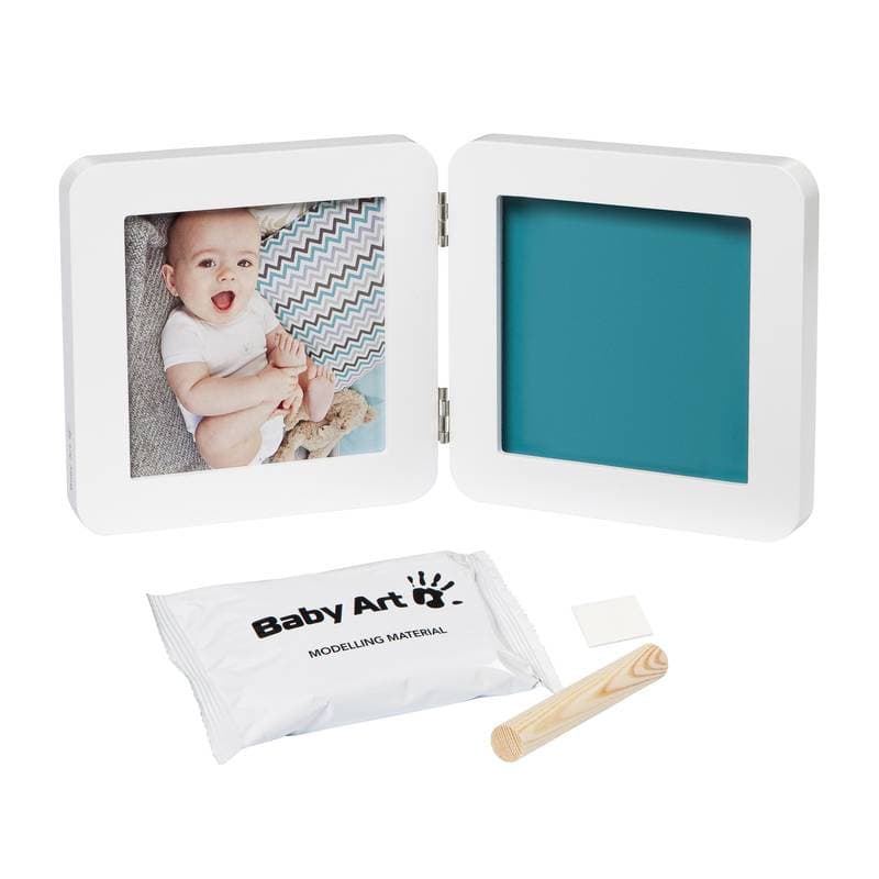 Cadre My Baby Touch Simple Blanc Baby Art, baby art blanc 18.3x6x18 baby art blanc 18.3x6x18 — vue 3 sur 5