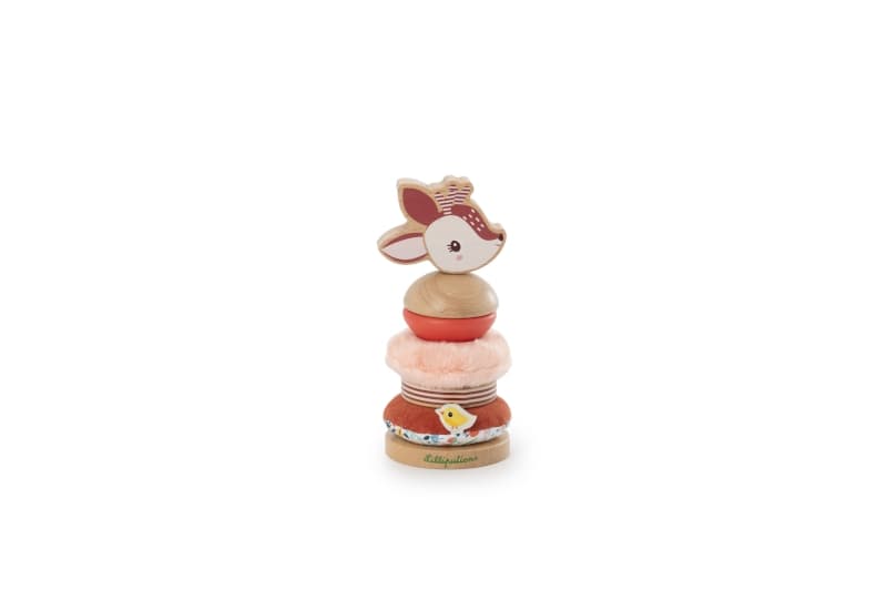 Stella Pyramide, j'explore lilliputiens rose 8 x 8 x 18,8 collection 2023 a/h — vue 1 sur 5