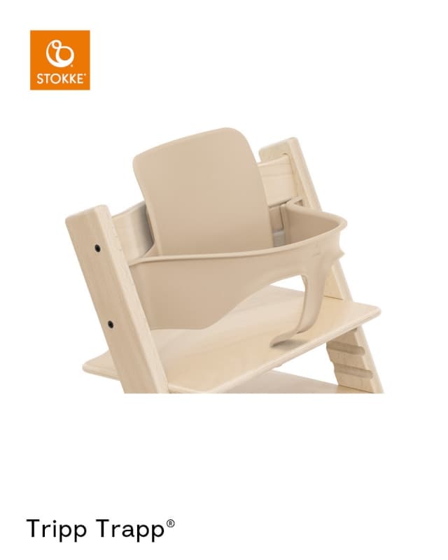 Tripp Trapp Baby Set 2, natural stokke 06-24 — vue 1 sur 2
