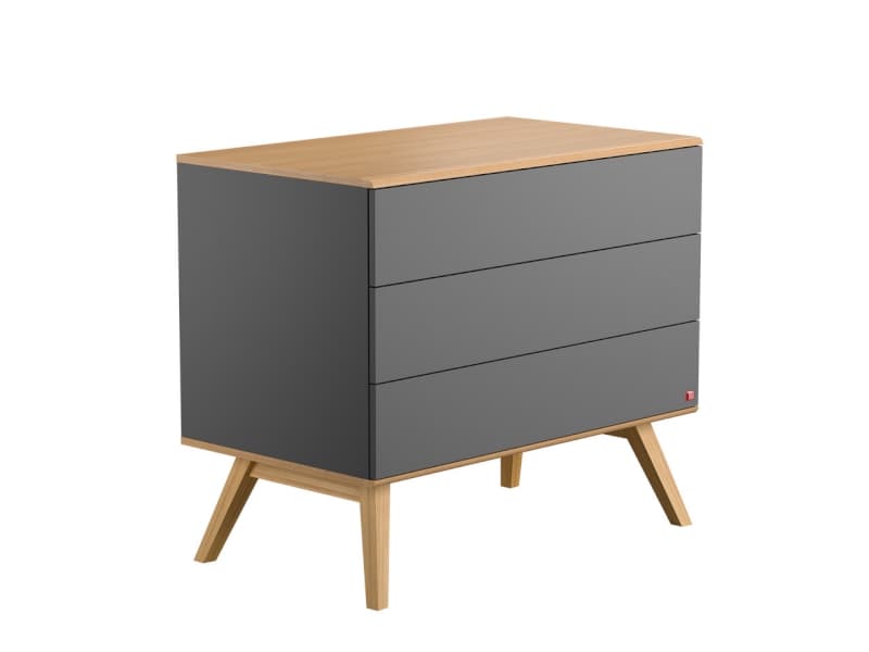 Commode Naturebaby Graphite Bois — vue 1 sur 3