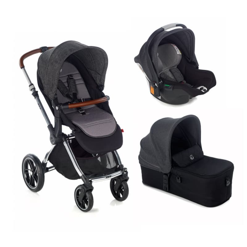Trio Kawai + Micro Bb + Ikoos Cold Black, jane cold black (capota rígida) 2021