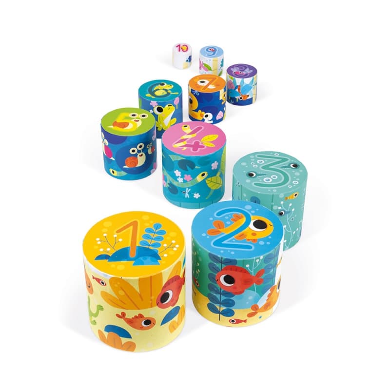 Pyramide Ronde Mare, jouets d'eveil janod 2022 — vue 4 sur 4
