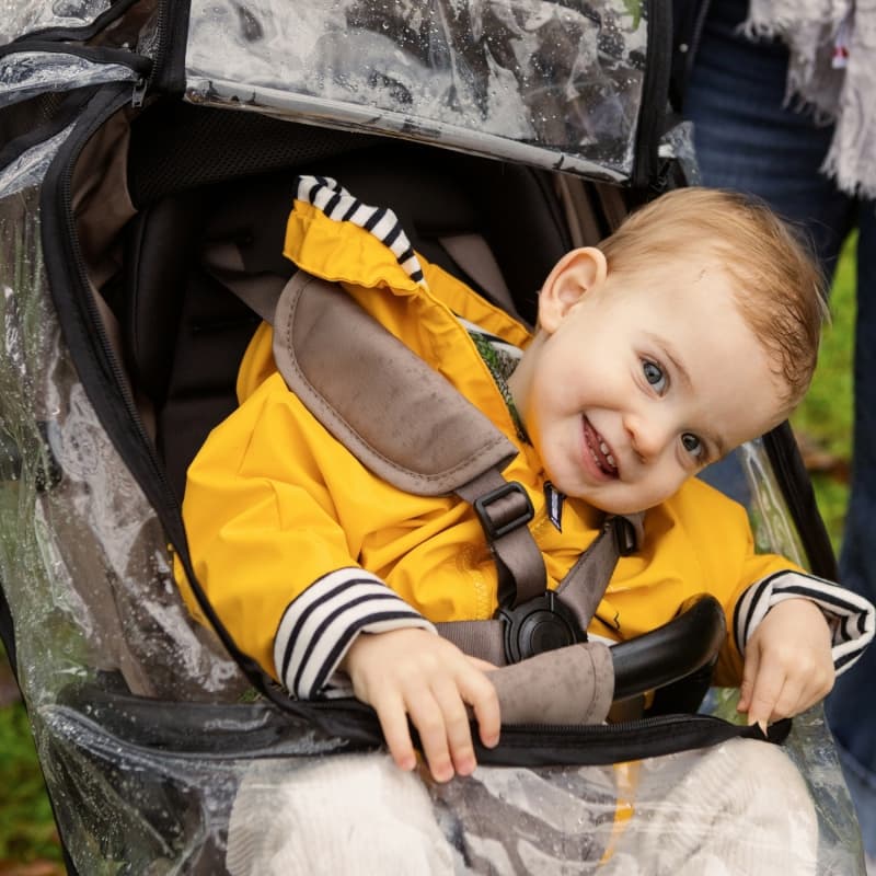 Protection Pluie Baby Cruiser 360⺠Degres Micro, transparent beaba — vue 3 sur 7